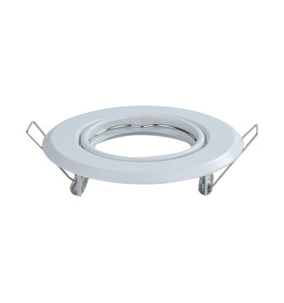 Downlight kit uden lyskilde - Hul: Ø7 cm, Mål: Ø9,3 cm, Hvid, vælg MR16 eller GU10 fatning