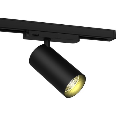 LEDlife 20W sort skinnespot, Philips LED - 100 lm/W, RA 90, 36 grader, 3-faset - Dæmpbar : Ikke dæmpbar, Kulør : Neutral