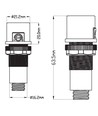 V-Tac dagslyssensor - LED venlig, hvid, 1-10V, IP20