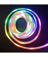 5m RGBIC Neon Flex komplet sæt 8x16 neonflex - USB, Bluetooth app, fjernbetjening