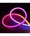 5m RGBIC Neon Flex komplet sæt 8x16 neonflex - USB, Bluetooth app, fjernbetjening