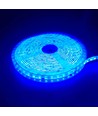 5m 10W/m Blå LED strip - 24V DC, IP65, 120 LED pr. meter