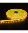5m 10W/m Gul LED strip - 24V DC, IP65, 120 LED pr. meter