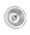 10W GU10 AR111 LED spot - 20° spredning, 5 års garanti, hvid