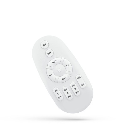 Bluetooth fjernbetjening til RGB+CCT - IP20, til AAA batteri, kompatibel med Google Assistant og Alexa