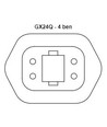Restsalg: LEDlife GX24Q LED pære - 5W, 360°, mat glas