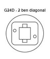 LEDlife G24D-SMART5 5W LED pære - Direkte/Ballast kompatibel, 180°, Erstat 10W