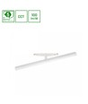 12W Dæmpbar SHIFT Smart Beam Skinne Lys - 150°, CCT, Hvid, Ø28x40x7.5cm, Zigbee