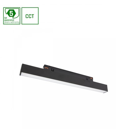 8W Dæmpbar SHIFT Smart-line S Lys 30.4cm - 100°, Sort, CCT, Zigbee