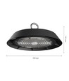 100W LED projektør - IP65, udendørs, 4000K