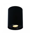 Chloe GU10 påbygningsspot - Sort, aluminium, Ø9,4cm, IP20, uden lyskilde