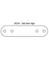 Outlet: 16,5cm / 12W 2G10-SMART16 HF LED lysstofrør, 2G10 - Direkte erstatning