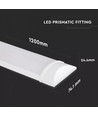 120cm 40W komplet LED armatur - 6 års garanti