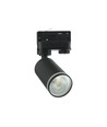 Madara Mini Ring II GU10 - Nedhængt til 3-faset skinne, uden lyskilde, GU10, 250V, IP20, 55x100x185mm, sort