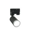 Madara Mini Ring II GU10 - Nedhængt til 3-faset skinne, uden lyskilde, GU10, 250V, IP20, 55x100x185mm, sort