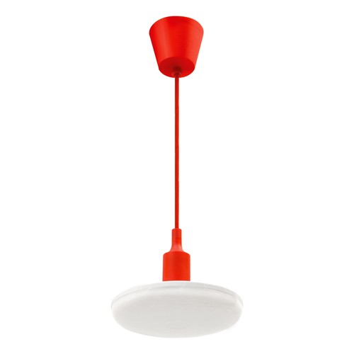 ALBENE ECO LED 18W - 230V, Varm Hvid, Rød Kabel