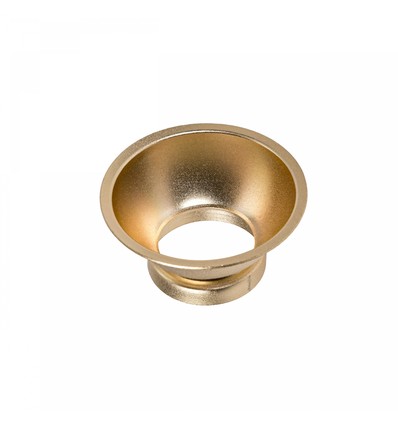 Guld reflektor til Elemento - Rund, Ø9,1cm, IP20, passer til Chloe Elemento serien