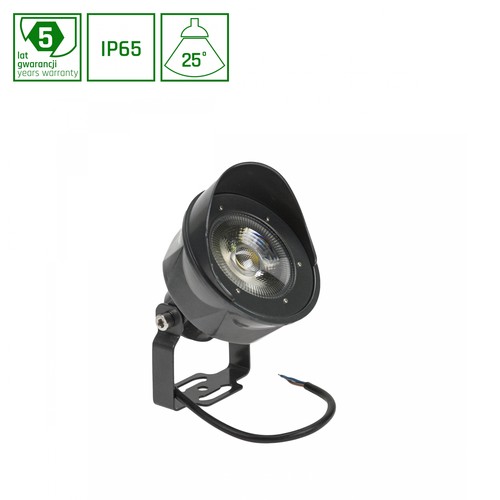 FLORI Spot 24W - 25°, 24V, varm hvid, IP65