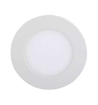 V-Tac 22W LED indbygningspanel - Hul: Ø22 cm, Mål: Ø24 cm, 230V