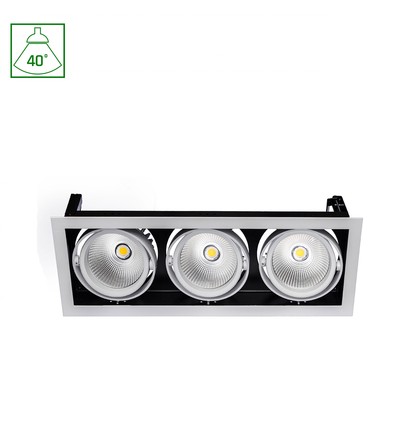 81W LED projektør - IP65, 230V, udendørs