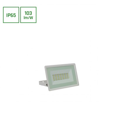 20W LED projektør - Hvid, arbejdslampe, IP65 udendørs