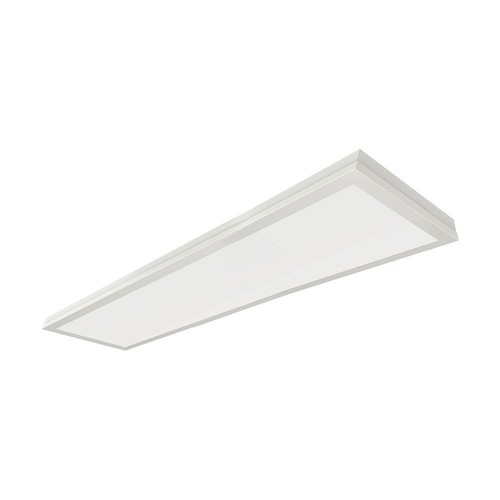 120x30 LED panel, 40W - Højde:29mm, 110lm/W, indbygget i hvid ramme