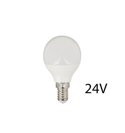 LEDlife 2W LED pære - P45, E14, 24V DC