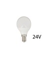 2W LED pære - P45, E14, 24V DC