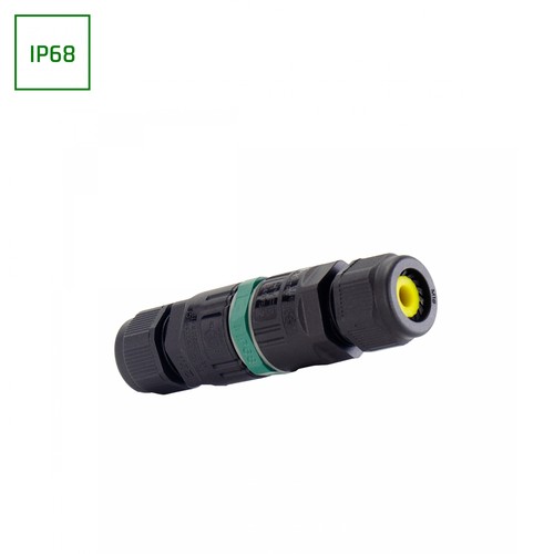 Enkelt kabelgennemføring "i" type Fast Click - IP68, til kabel 3x(0,5-2,5mm2)