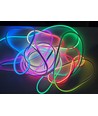 10m 16W/m RGBIC Neon Flex strip - 24V DC, IP20, 96 LED pr. meter, 8x16