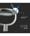 V-Tac 50W LED gade/parklampe - 5 års garanti, Type III- linse, IP65