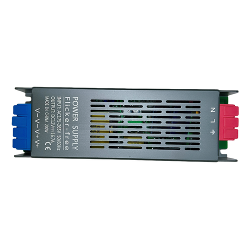 200W / 12V DC strømforsyning - 16,6A, IP20 indendørs
