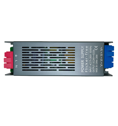 200W / 24V DC strømforsyning - 8,3A, IP20 indendørs