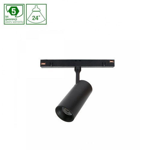 SHIFT Spot S - Lys 35x140x178mm, 6W, 24°, Sort, 2 Kredsøb