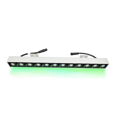 100W 24V Grøn LED projektør - 8000 lumen