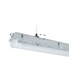 150cm 24W Limea H LED armatur, gennemfortrådet - IP65 vandtæt, Inkl. 1x T8 LED rør
