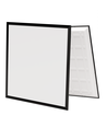 60x60 bagbelyst CCT LED panel, 36W - 140lm/W, sort kant