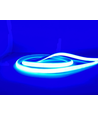 5m 11,5W/m Blå Neon COB strip - 230V, IP67, 288 LED, Kan klippes for hver 10cm