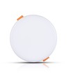 12W Ø12cm LED indbygningspanel - Samsung LED chip, Hul: Ø7,5 cm, Mål: Ø12 cm