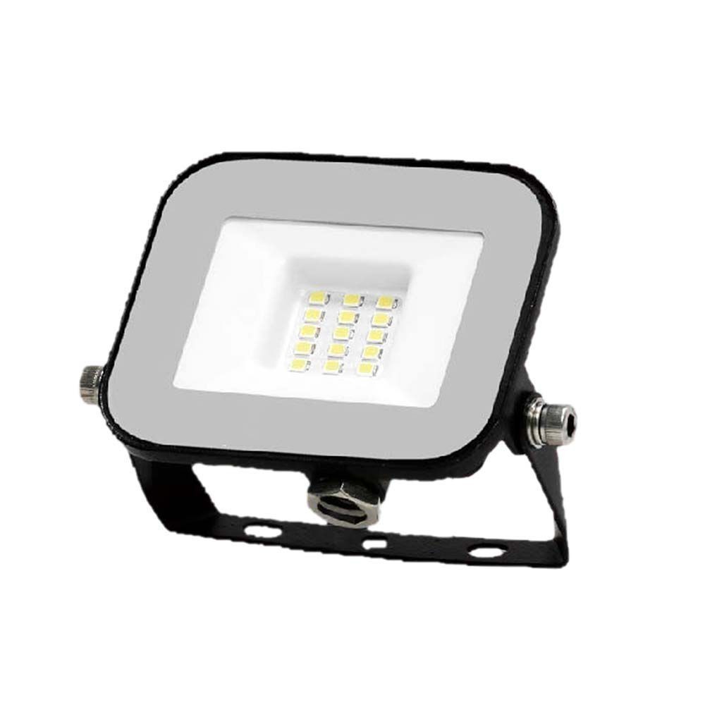 V Tac 10w Led Projektør Samsung Led Chip Arbejdslampe Udendørs Dæmpbar : Ikke Dæmpbar Farve På Hus : Sort Kulør : Neutral