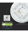 18W LED loftslampe - CCT, 3 lyskulører, Ø31cm