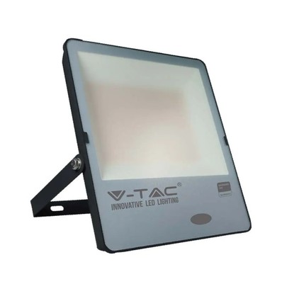 V-Tac 150W LED projektør - 100LM/W, indbygget skumringssensor, arbejdslampe, udendørs