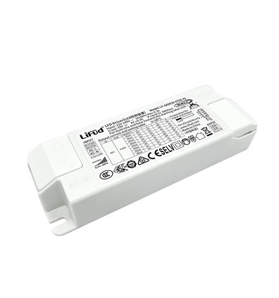 Lifud 40W DALI dæmpbar LED driver - Push dæmp og DALI, flicker free, passer til vores 29W / 36W / 40W store LED paneler