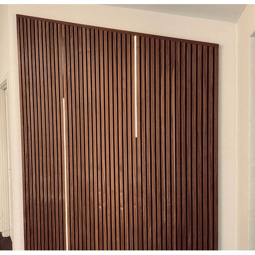 Outlet: LAMEL-LED Sæt 2x240 cm. (TRIAC/PUSH Dæmp) Til Akustik-paneler - Sort