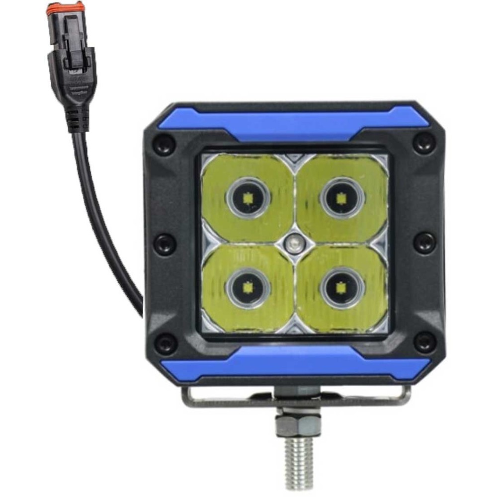 Outlet: Ledlife 12w Led Arbejdslampe Bil Lastbil Traktor Trailer 8° Fokuseret Lys Ip67 Vandtæt 10 30v