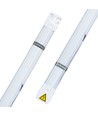 High-Lumen LED Armatur På 36W i 4000K, IP40, 230V - 120 cm