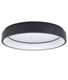 Outlet: EGLO MARGHERA Zigbee LED Loftlampe 26W, Ø600 i RGB+CCT - Sort/Hvid