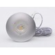 2,5W Ø6,8cm Cabi68 møbelspot RA91 - 12V DC, Hul: Ø5,5 cm, Mål: Ø6,8 cm, Børstet stål
