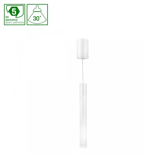 HANGIT Multiway S 11W - Varm Hvid 230V 30° IP20 48x400 Base 80x115 Hvid, Justerbar Højde, Ekstra Hvid Ring