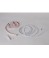 1m 12W/m Badeværelses strip vandtæt - 24V DC, COB LED, 2 meter ledning